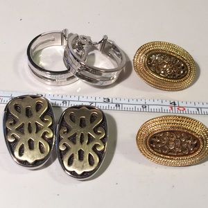 Vintage Monet OR Liz Claiborne clip on earrings